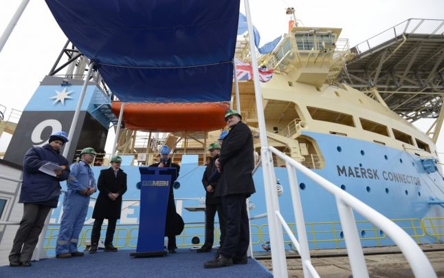 Maersk Connector, la lansare