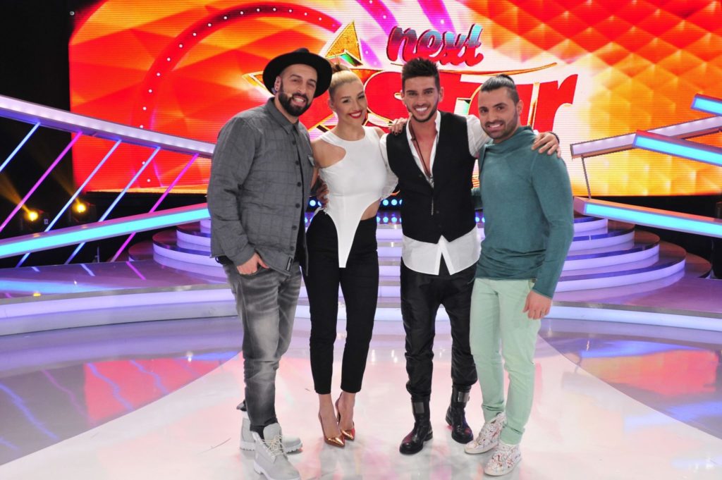 Cantareata este jurat la emisiunea ''Next Star'', de la Antena 1, alaturi de CRBL, Dorian Popa si Pepe