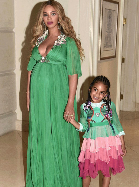 Beyonce si fetita ei au fost in centrul atentiei