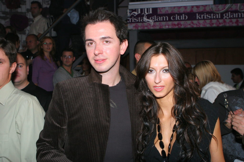Andreea Balan cu Keo in 2006, cand erau un cuplu