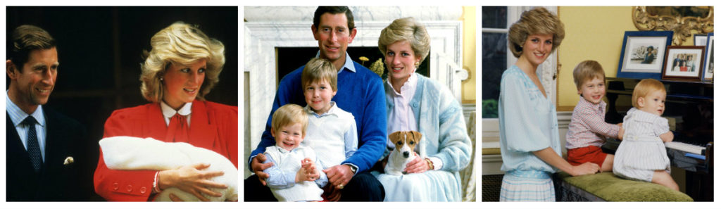 Printul Charles si Printesa Diana au avut doi fii: William si Harry, de educatia carora se ocupa Lady Di
