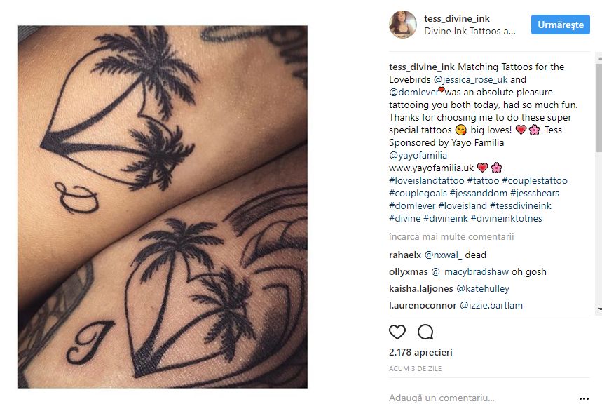 tatuaje insula iubirii