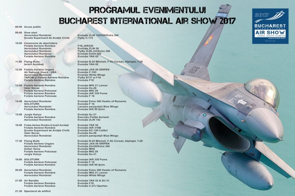 BIAS 2017, programul show-ului