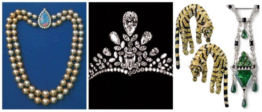 Barbare a cerut sa i se faca o diadema din smaralde care a apartinut celebrei dinastii Romanov. De altel, ea era una dintre cei mai importanti clienti al celebrei case de bijuterii Cartier 