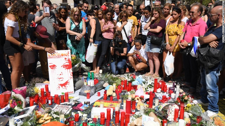 Victimele din Barcelona proveneau din toata lumea