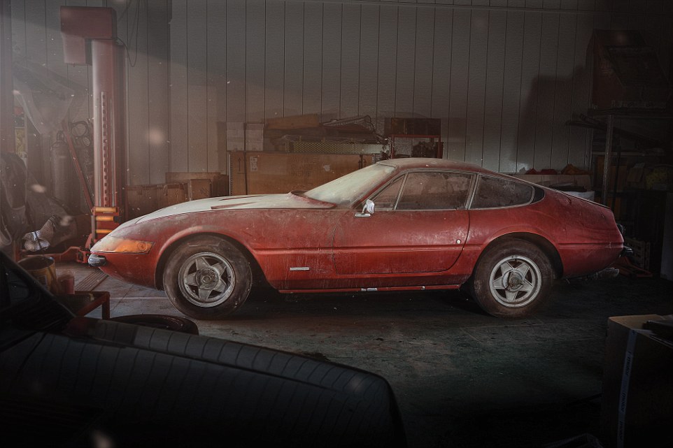 Ferrari 365 GTB/4, unica masina de acest gen din lume, a stat ascunsa in Japonia timp de 40 de ani