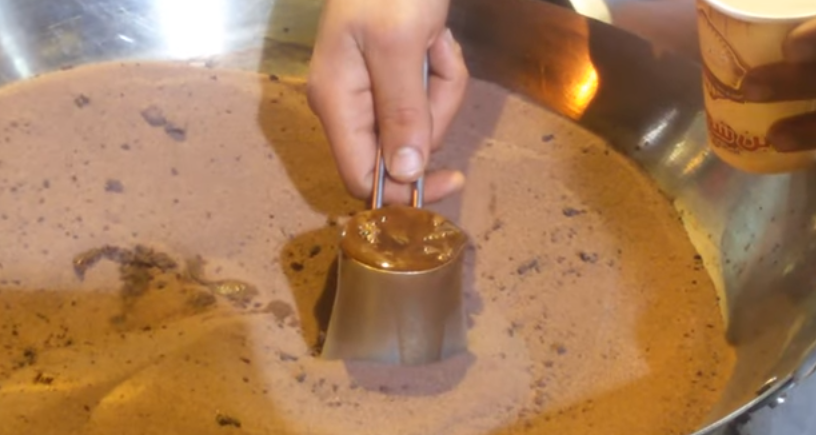cafea turceasca la nisip