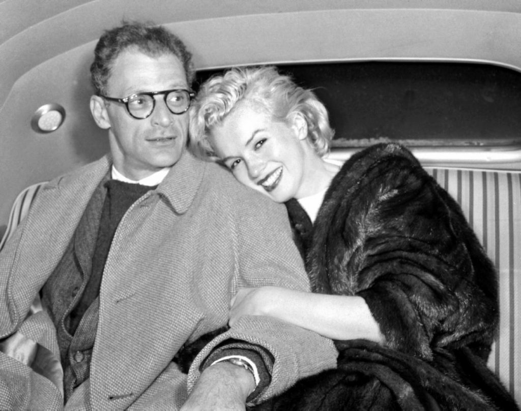 Marilyn Monroe alaturi de Arthur Miller 