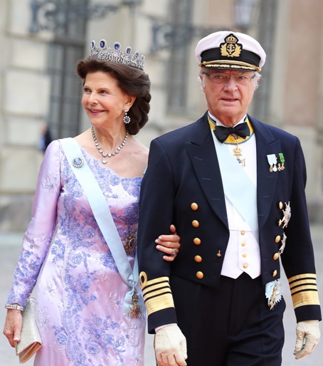Regele Carl Gustaf si Regina Silvia 