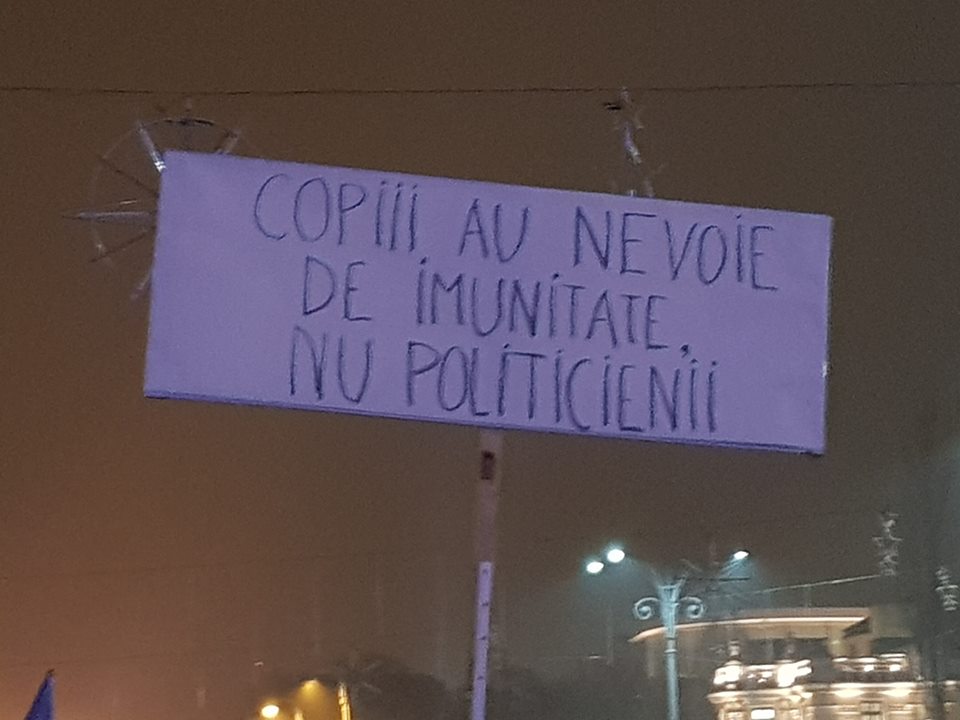 Proteste in Capitala noiembrie 2017