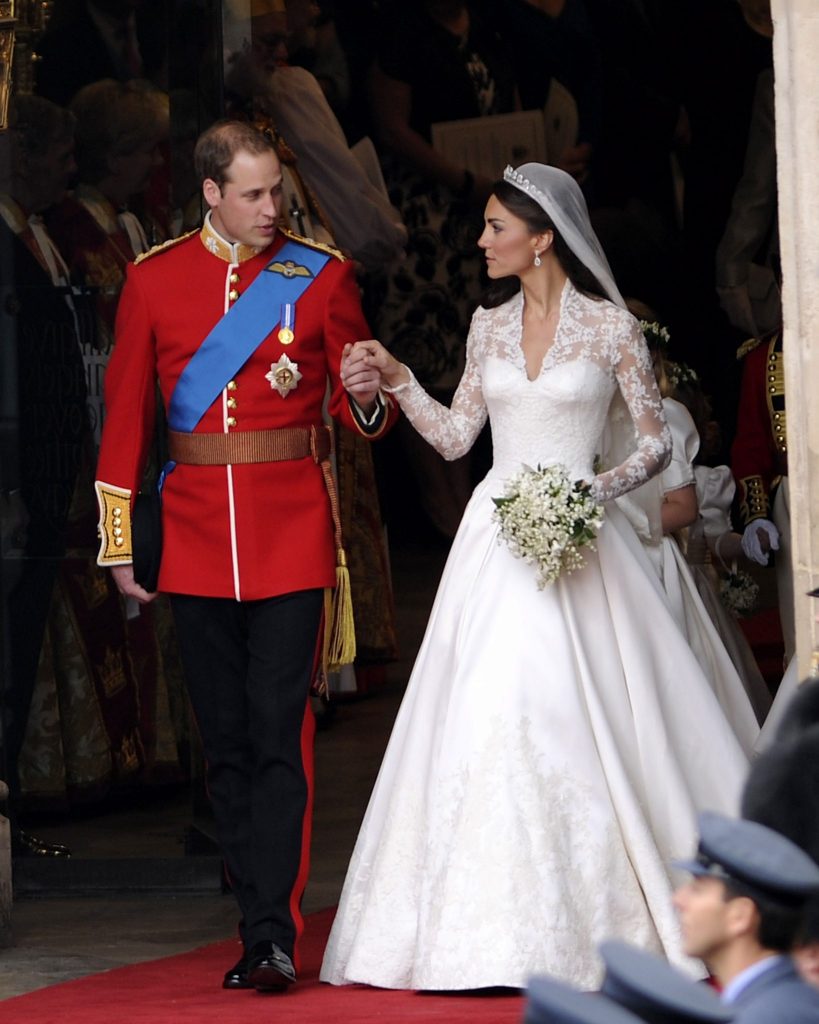 Printul William si Catherine Middleton, dupa casatoria religioasa