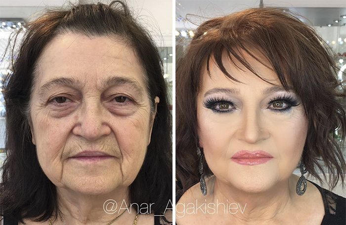 Cum reuseste acest make-up artist sa isi transforme clientele