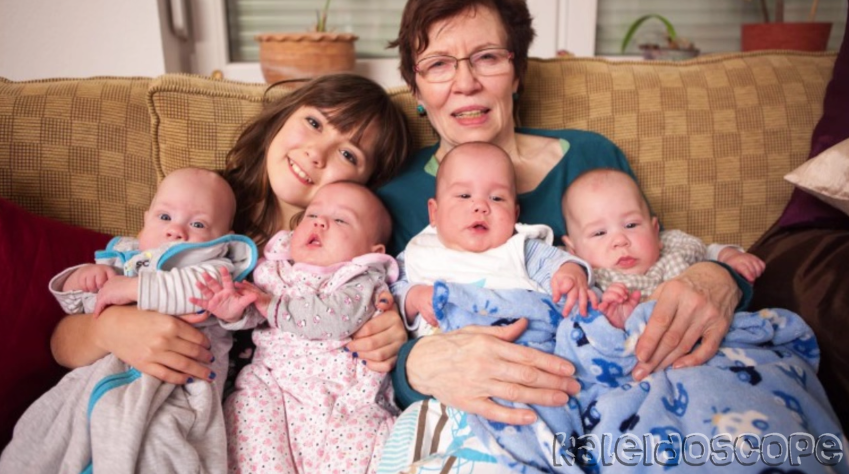 bunica a nascut 4 copii 