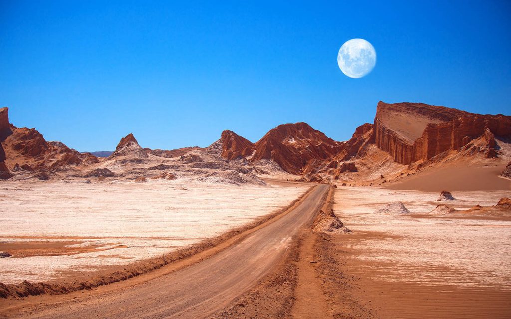 Desertul Atacama din Chile e asemanator cu Marte!