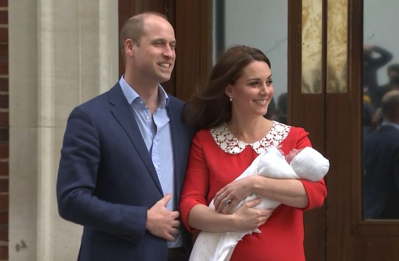 Primele imagini cu cel de-al treilea bebelus al casei regale a Marii Britanii!