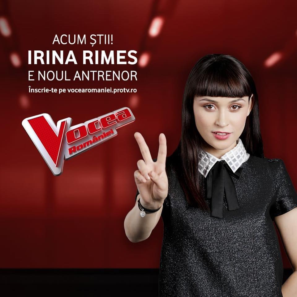 Irina Rimes este noul antrenor Vocea Romaniei! O inlocuieste pe Loredana