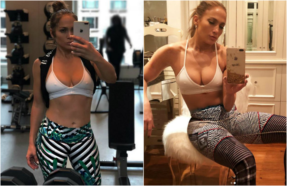 Jennifer Lopez la varsta de 49 de ani