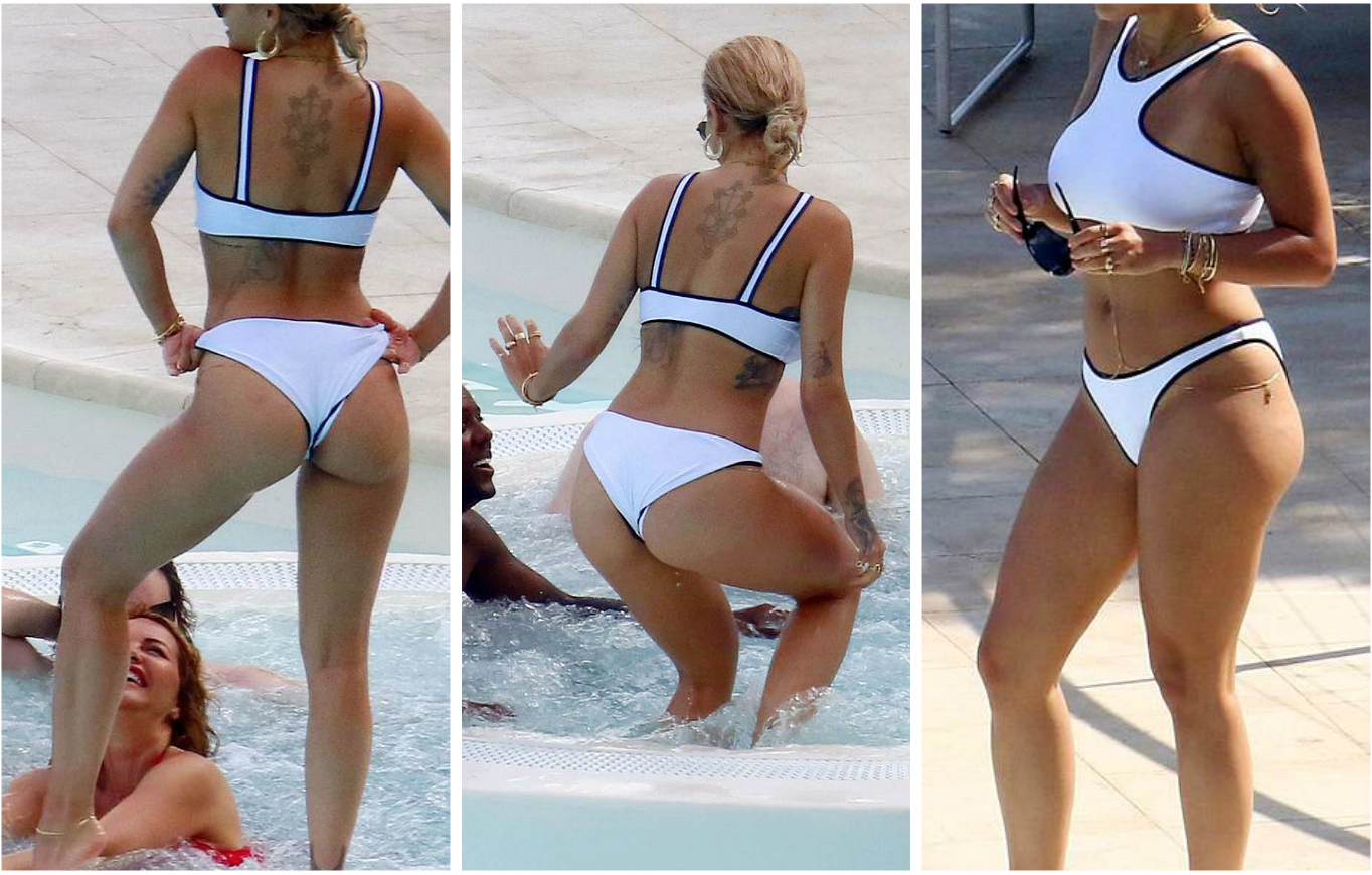 Rita Ora In Costum De Baie Cantareata Are Un Trup Sexy Si Forme Wow