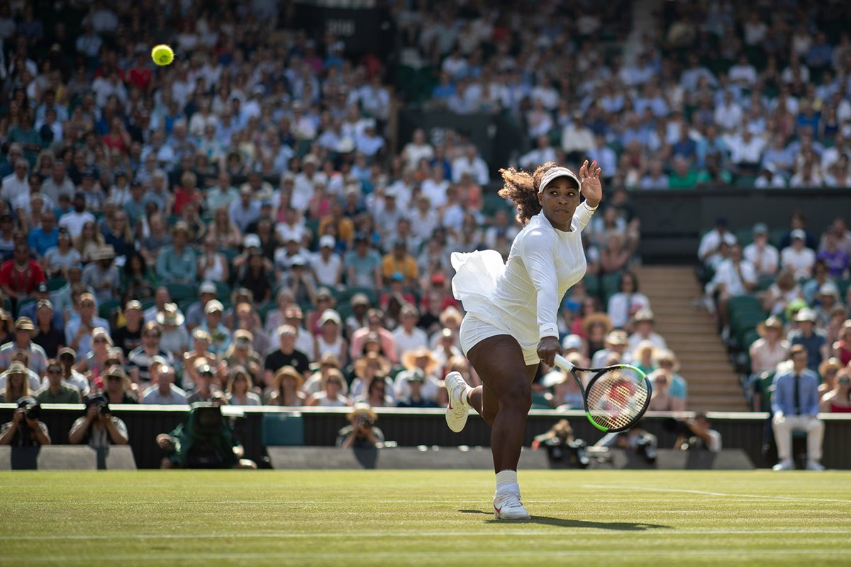 Serena Williams, in lacrimi la Wimbledon! Ce s-a intamplat cu fiica ei in timp ce ea se antrena de zor