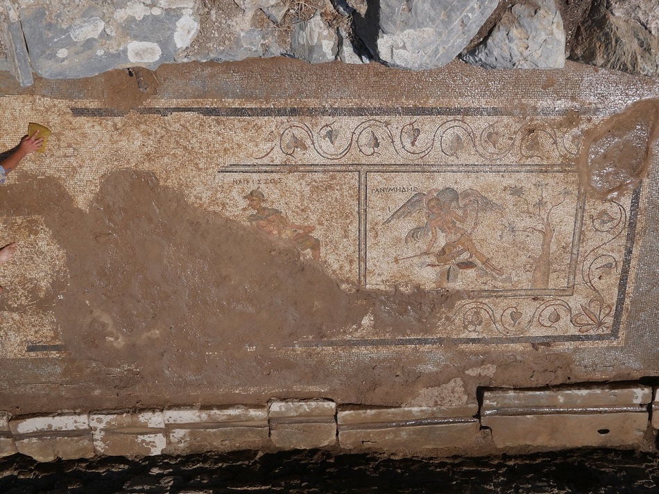 Au fost descoperite mozaicuri obscene, in Turcia