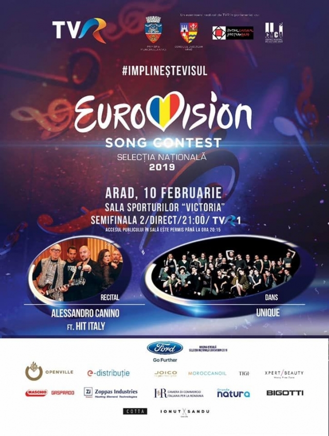 Eurovision Romania 2019. Care sunt concurentii din cea de-a doua semifinala