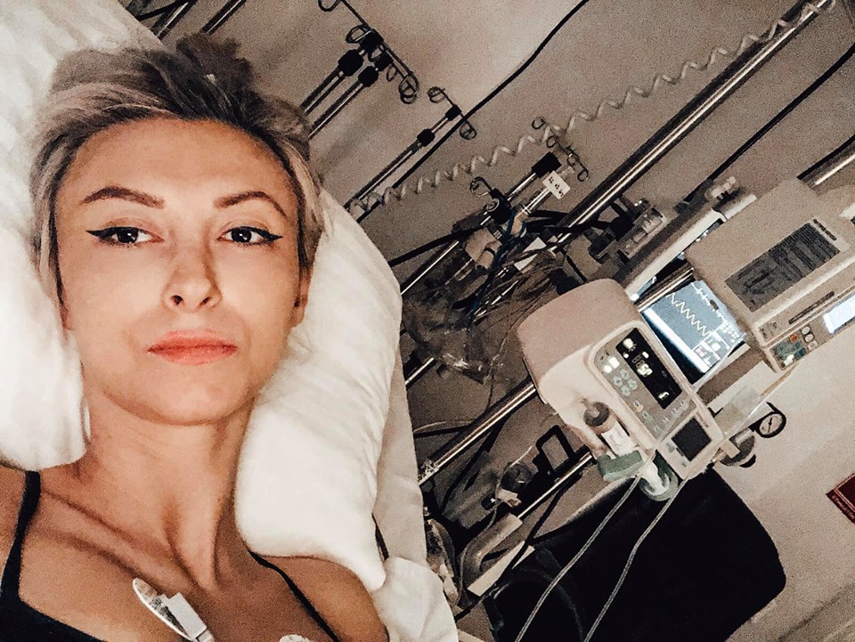 Andreea Balan, pe patul de spital! Vedeta e trista si indura dureri cumplite