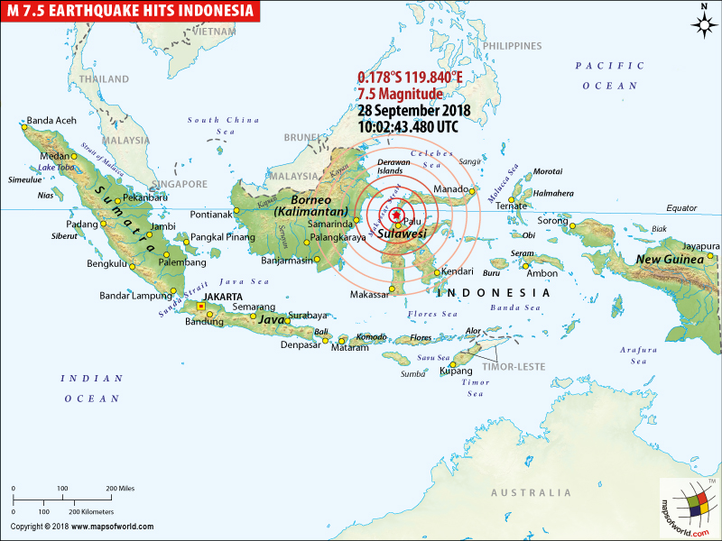 Cutremure mari in Indonezia 24 martie. Ce insule au fost lovite de seism
