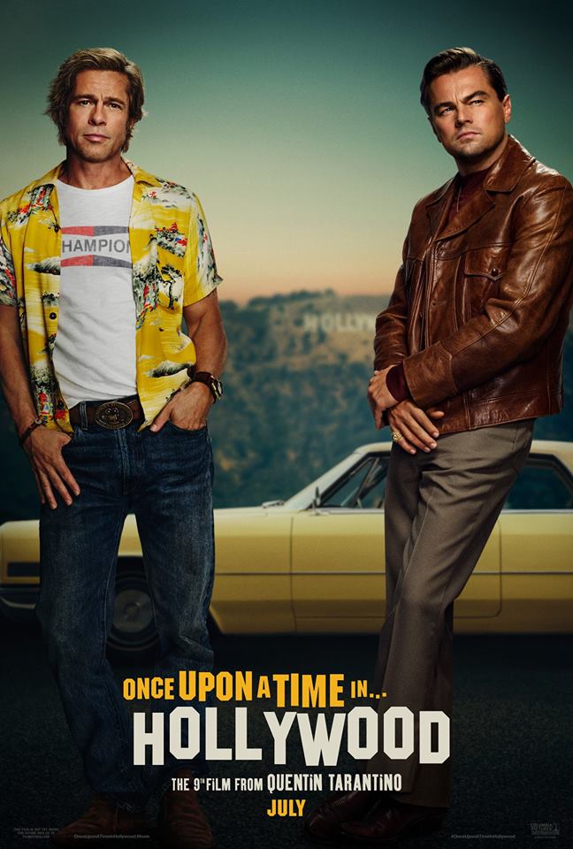 Leonardo DiCaprio si Brad Pitt, protagonistii filmului Once Upon a Time in Hollywood