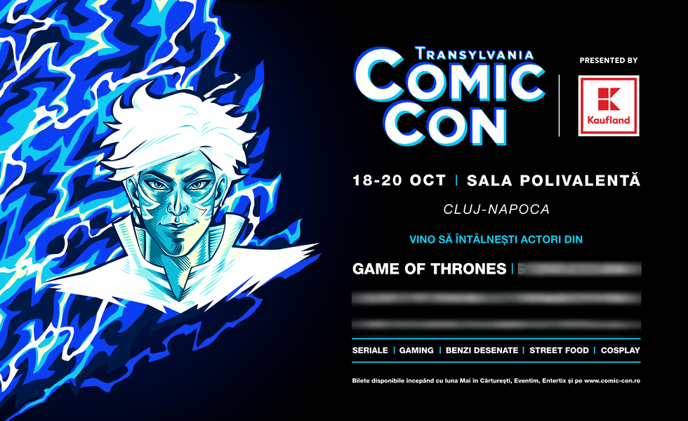 Transylvania Comic Con 2019. Cand are loc prima editie de la Cluj-Napoca