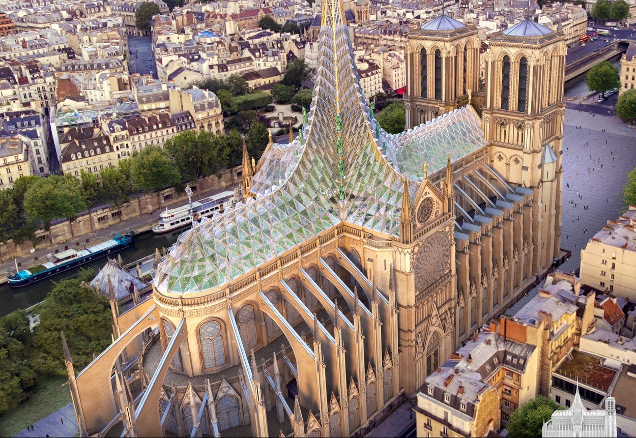 Cum va arata Catedrala Notre-Dame dupa restaurare