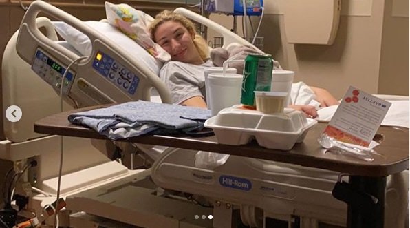 Fiica ei cea mare se află în spital