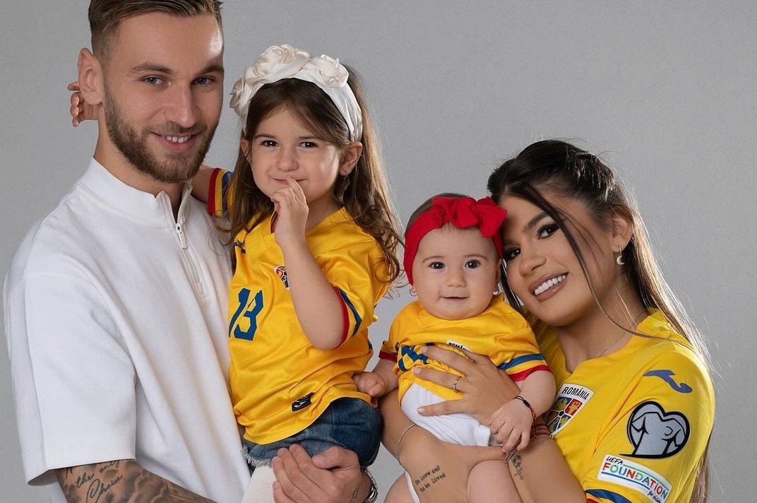 Denis Drăguș, susținut la EURO 2024 de soție și de cele două fiice. Cum a apărut partenera de viață a fotbalistului pe stadion Denis Drăguș, susținut la EURO 2024 de soție și de cele două fiice. Cum a apărut partenera de viață a fotbalistului pe stadion
