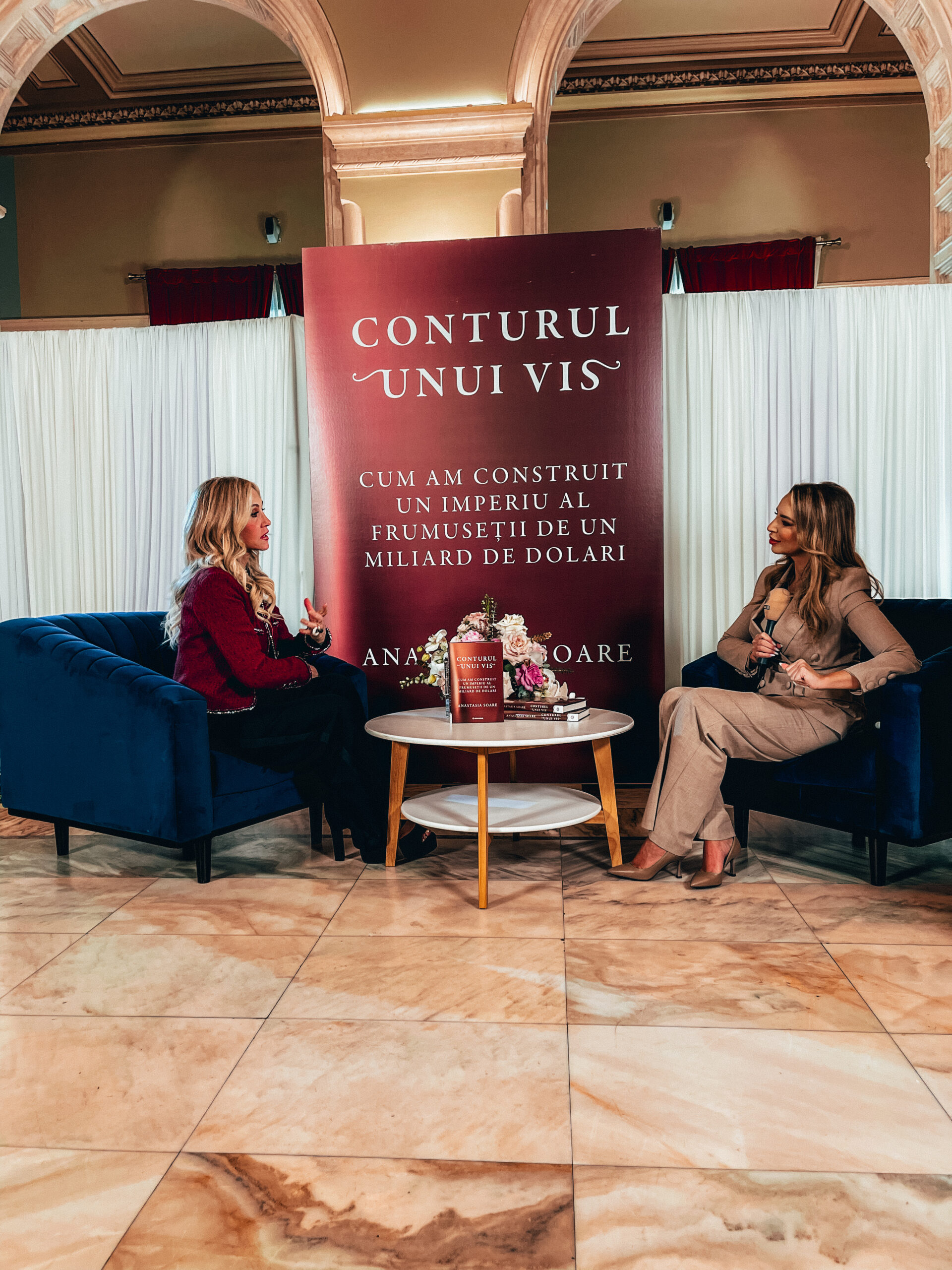 Anastasia Soare, întâlnire memorabilă cu publicul din România, într-o conferință sold-out la Opera Națională București!