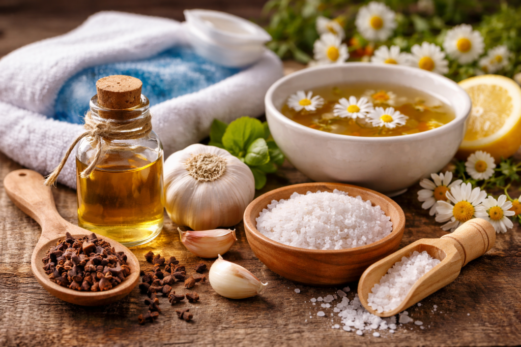 Remedii naturale pentru cârcei și dureri de dinți
