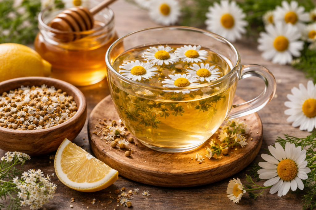 Remediul natural pentru anxietate: ceaiul de mușețel