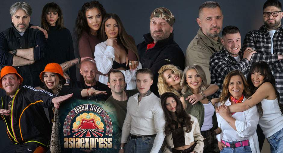 Poza pentru articolul Asia Express 2026: Vedete surpriză pornesc pe Drumul Mătăsii. Cheloo, Gabi Torje și Mirela Vaida, printre concurenți