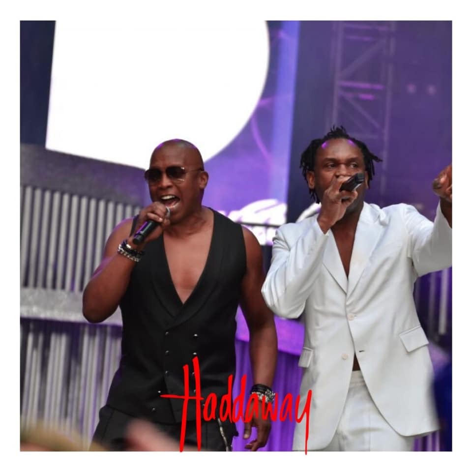 Poza pentru articolul Două legende ale anilor ’90 se întâlnesc pe aceeași scenă la București. Dr. Alban, invitat special în concertul Haddaway din 18 aprilie, de la București