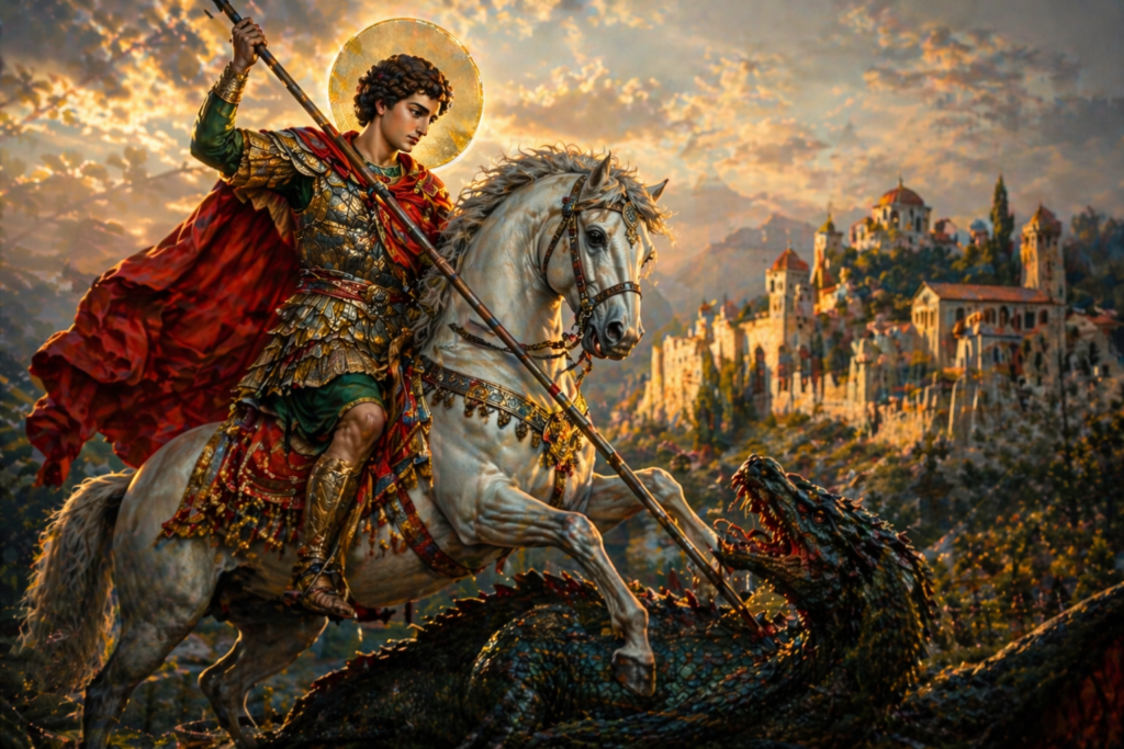 Viața Sfântului Mare Mucenic Gheorghe