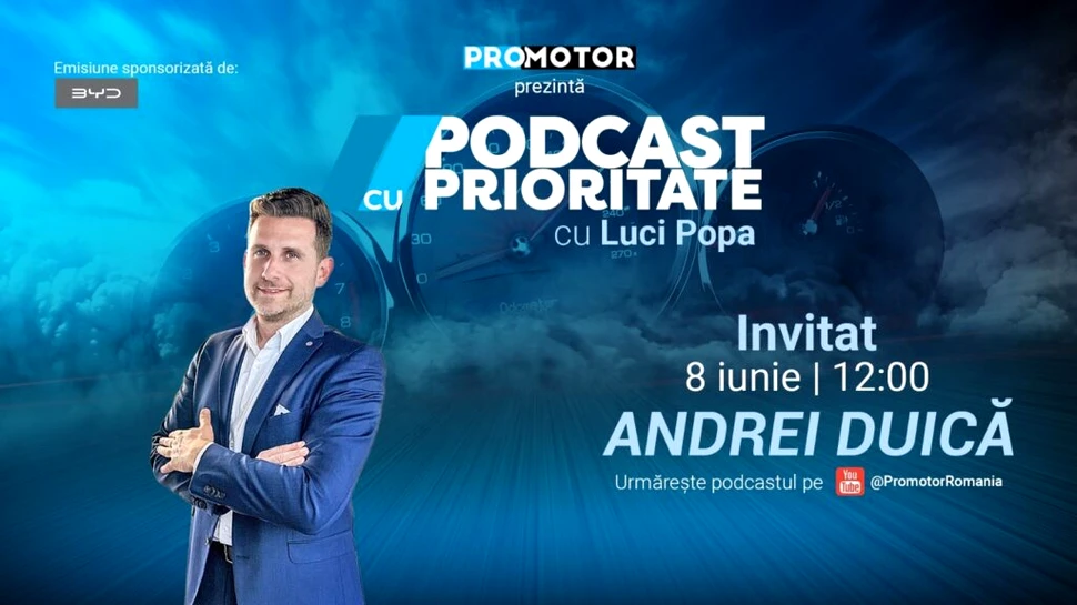 Poza pentru articolul „Podcast cu Prioritate” #102 by ProMotor: Andrei Duică explică ascensiunea BYD în România