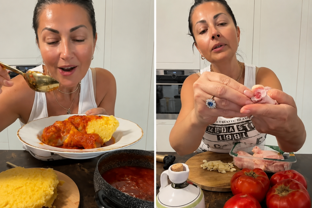 Poza pentru articolul Gabriela Cristea a dezvăluit cum face ostropelul de pui. Trucul simplu care schimbă complet gustul preparatului