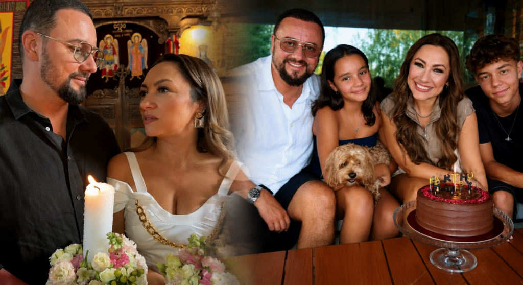 Andra și Cătălin Măruță și-au reînnoit jurămintele după 18 ani de căsnicie. Artista a împlinit 40 de ani