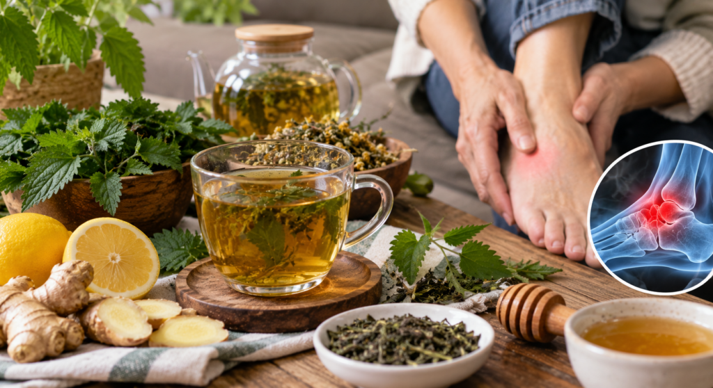 Ceai pentru acid uric. Ce plante pot fi consumate și ce trebuie să știi dacă ai acidul uric crescut
