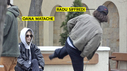 Imagini şocante cu Radu Siffredi în plină stradă! Ce i-a făcut Oanei, în faţa tuturor