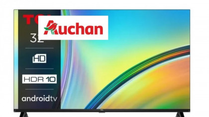 Oferte televizoare la Auchan: SMART TV la preț tentant