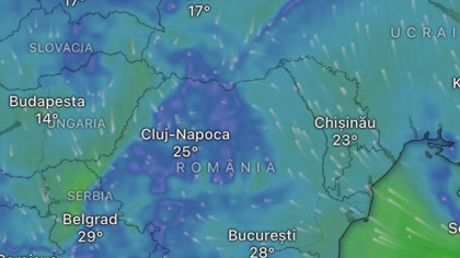 Traseul mega furtunii prin România! La ce oră va fi atins VÂRFUL ciclonului