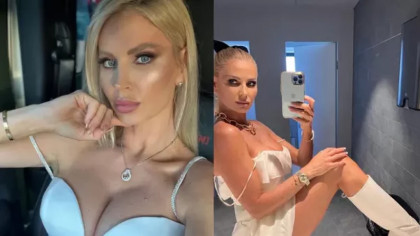 Andreea Bănică s-a pozat aproape dezgolită pe internet. Imagini sexy cu artista: „Arăți ca o puștoaică”