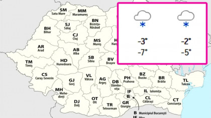 Meteorologii Accuweather au modificat prognoza: Orașele în care ninge ABUNDENT în ianuarie