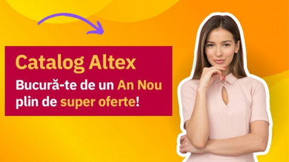 Grăbește-te: cele mai tari OFERTE Altex din prima săptămână a anului te așteaptă!