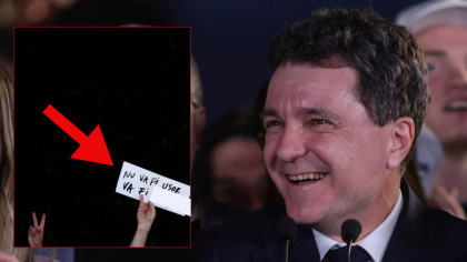 Mesajul viral al nopții! Ce i-a scris un susținător lui Nicușor Dan pe un bilețel: 'Nu va fi ușor, va fi…'