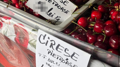 NU E BANC! Câți lei costă un kilogram de cireșe azi, 16 mai 2025, în Piața Obor 😲